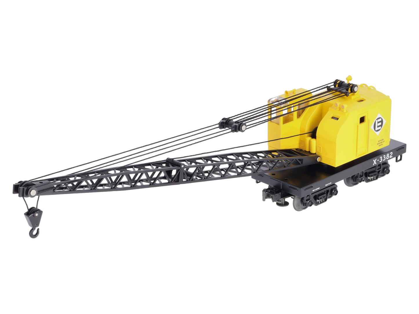MTH 30-7944 O Gauge Erie American Crane Car #X-3382 MT/Box
