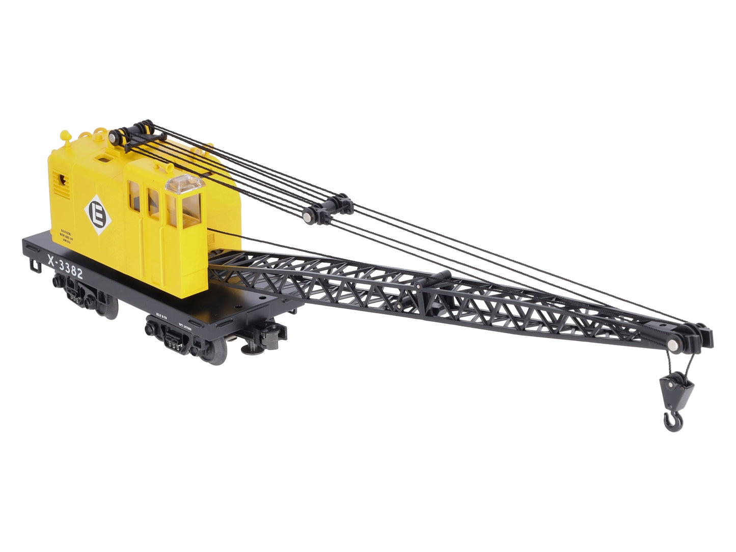 MTH 30-7944 O Gauge Erie American Crane Car #X-3382 MT/Box