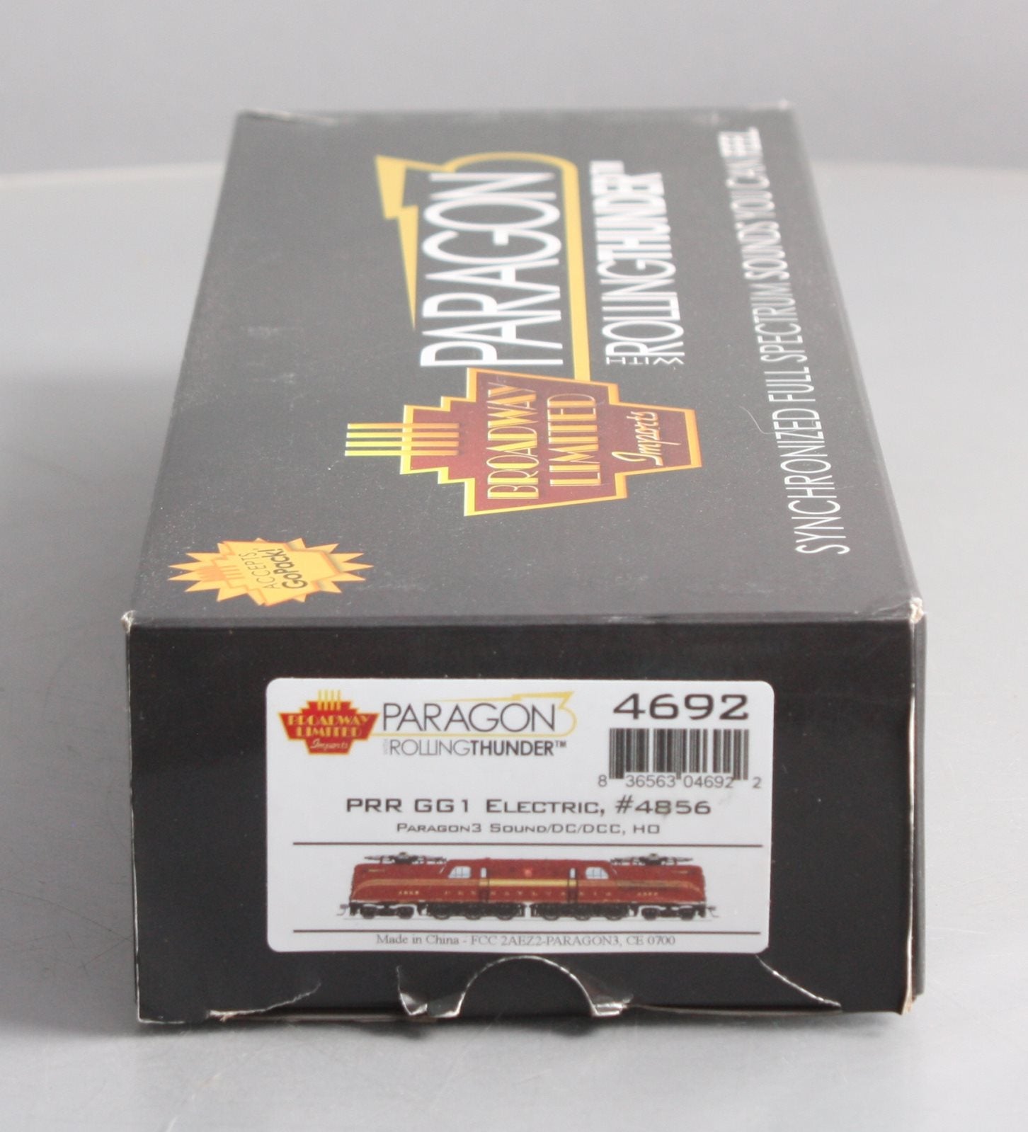 Broadway Limited 4692 HO Pennsylvania GG-1 Electric Locomotive Sound/DCC #4856 LN/Box