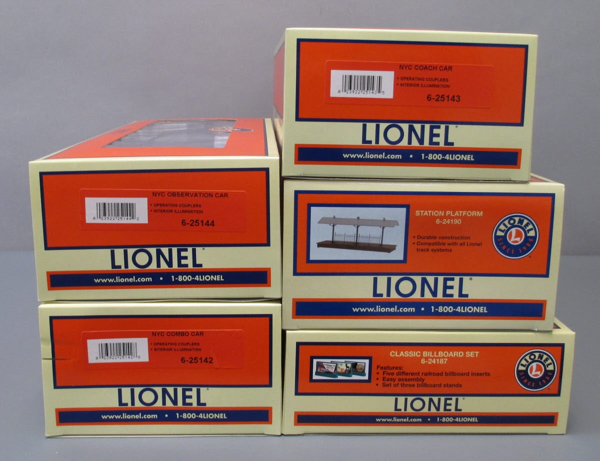 Lionel 6-30008 O Gauge New York Central Flyer Passenger Expansion LN/Box