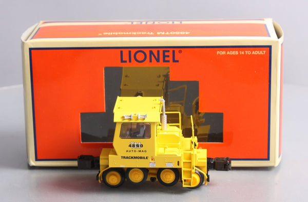 Locomotive Diesel Lionel Trackmobile 4850TM – Échelle O – 3 Rails – Jaune – Prête à Rouler