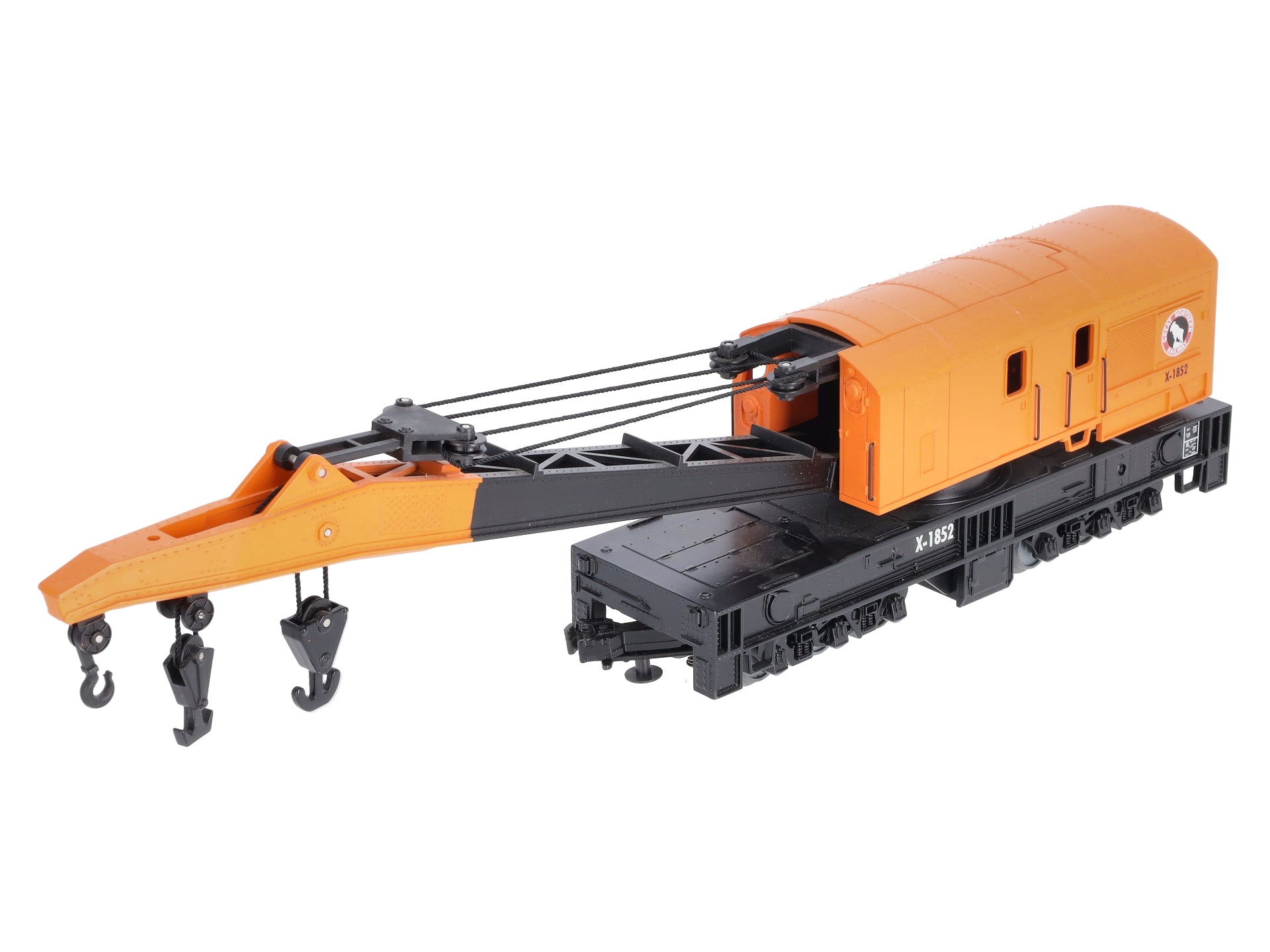 MTH 20-98222 O Gauge Great Northern Crane Car #X-1852 LN/Box