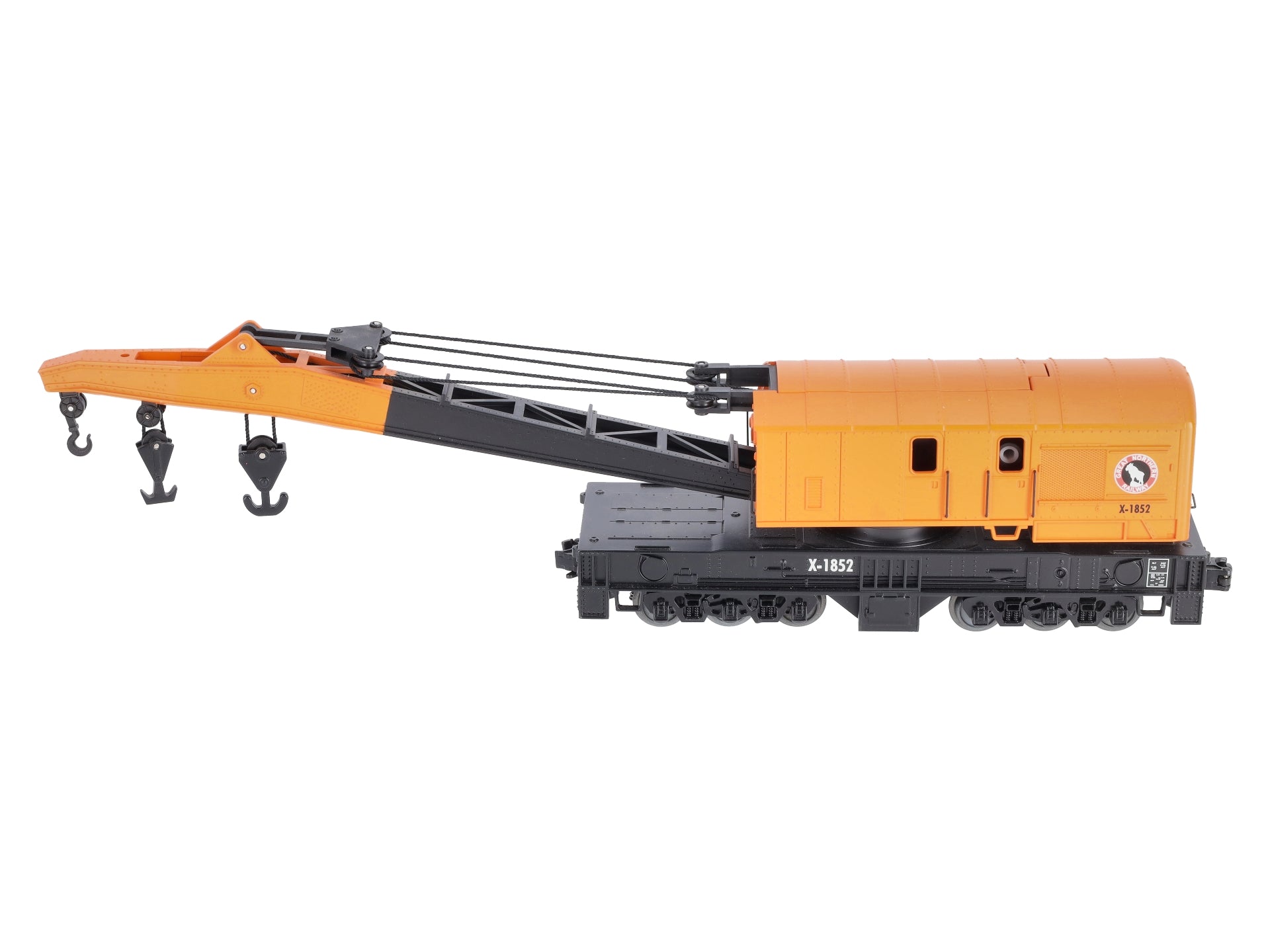 MTH 20-98222 O Gauge Great Northern Crane Car #X-1852 LN/Box