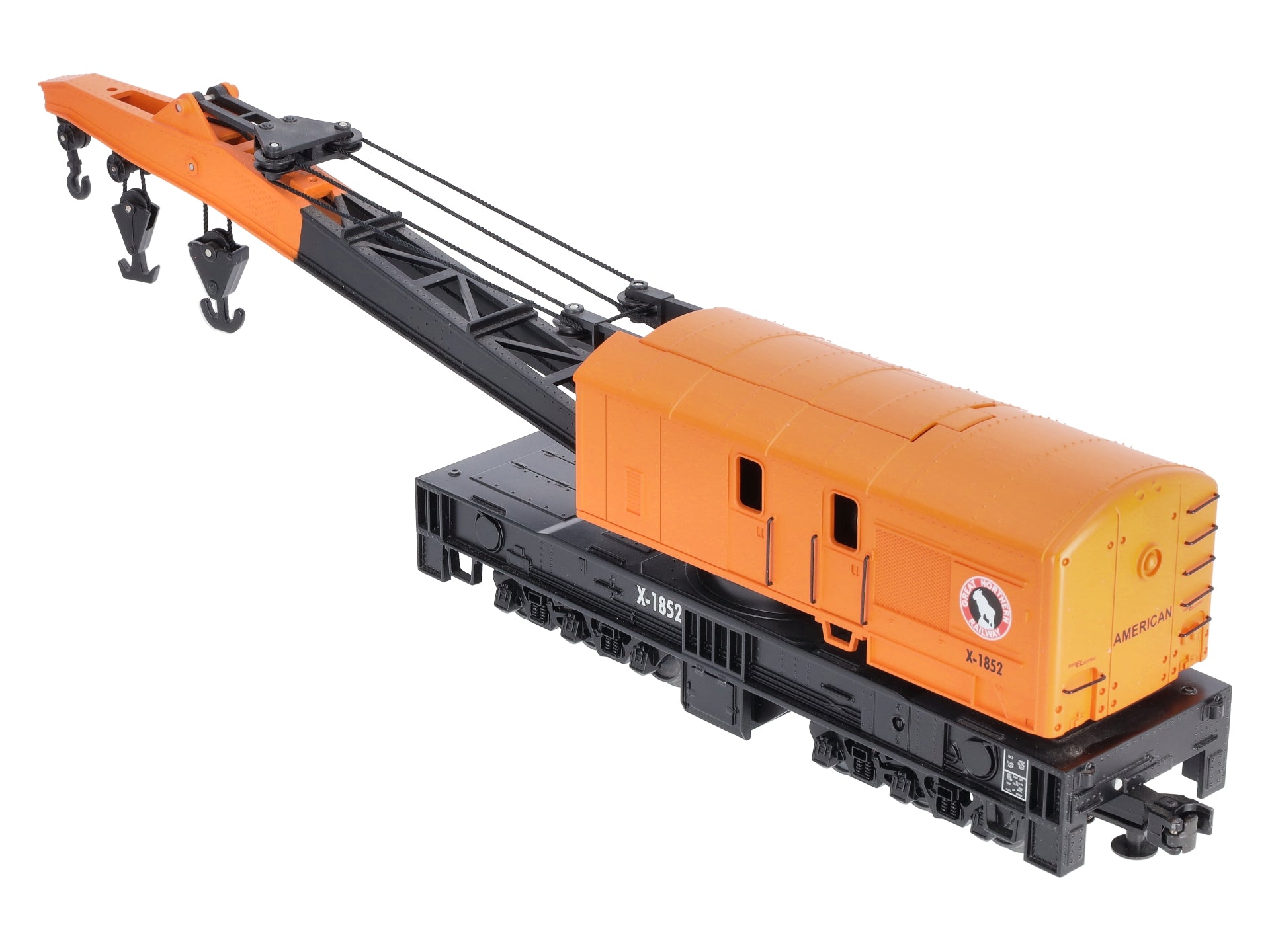 MTH 20-98222 O Gauge Great Northern Crane Car #X-1852 LN/Box