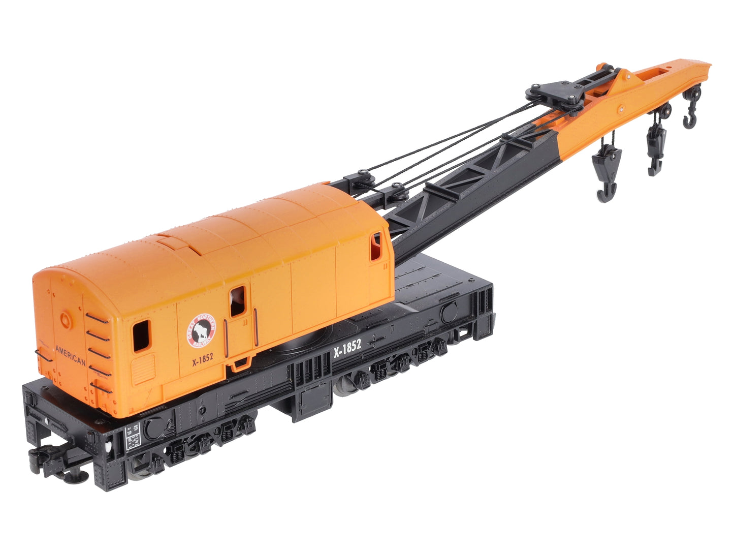 MTH 20-98222 O Gauge Great Northern Crane Car #X-1852 LN/Box