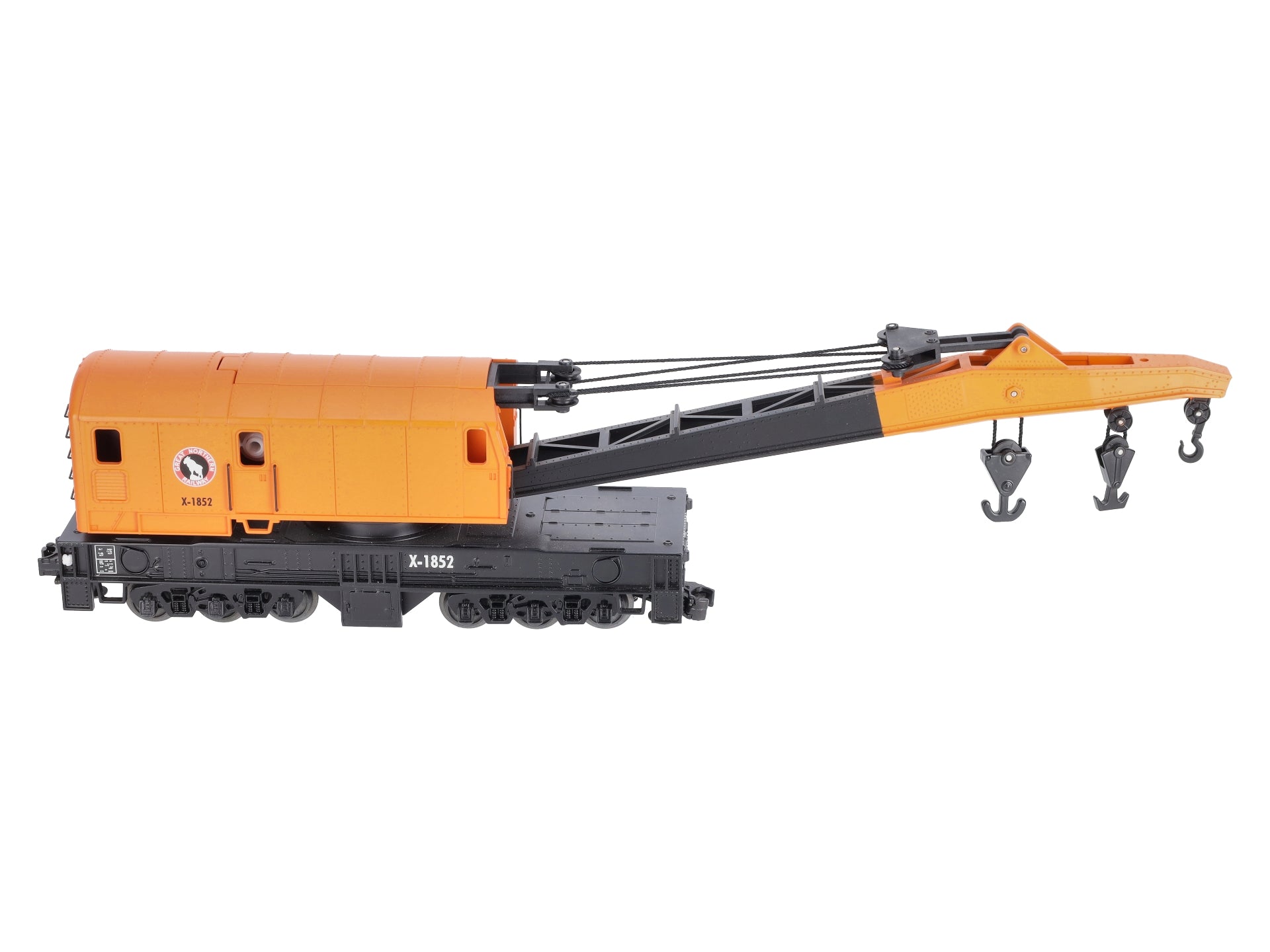 MTH 20-98222 O Gauge Great Northern Crane Car #X-1852 LN/Box