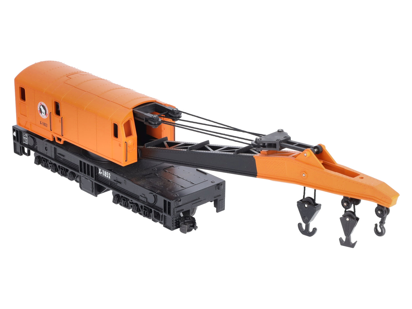 MTH 20-98222 O Gauge Great Northern Crane Car #X-1852 LN/Box