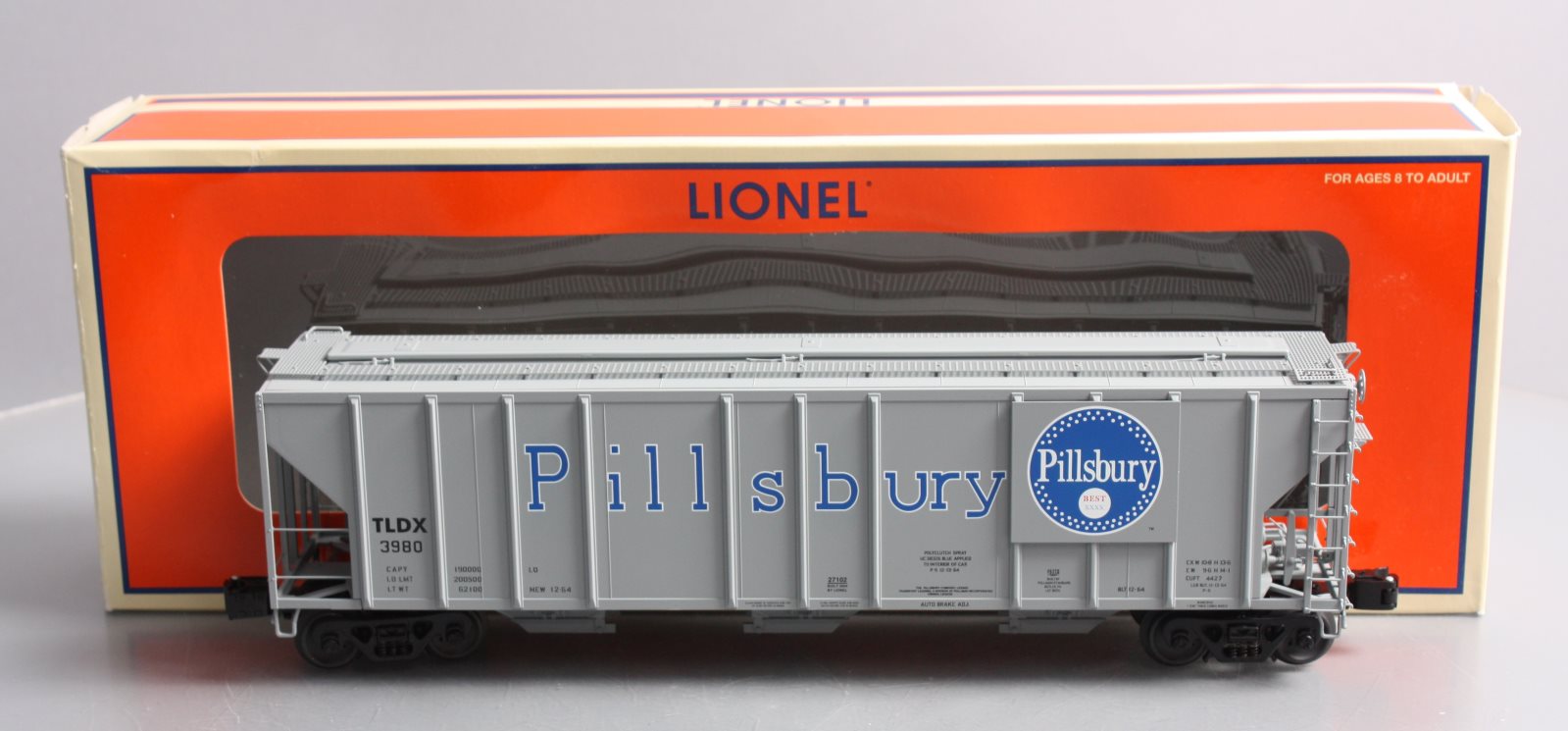 Lionel 6-27102 O Pillsbury PS-2 CD 4427 Hopper NIB