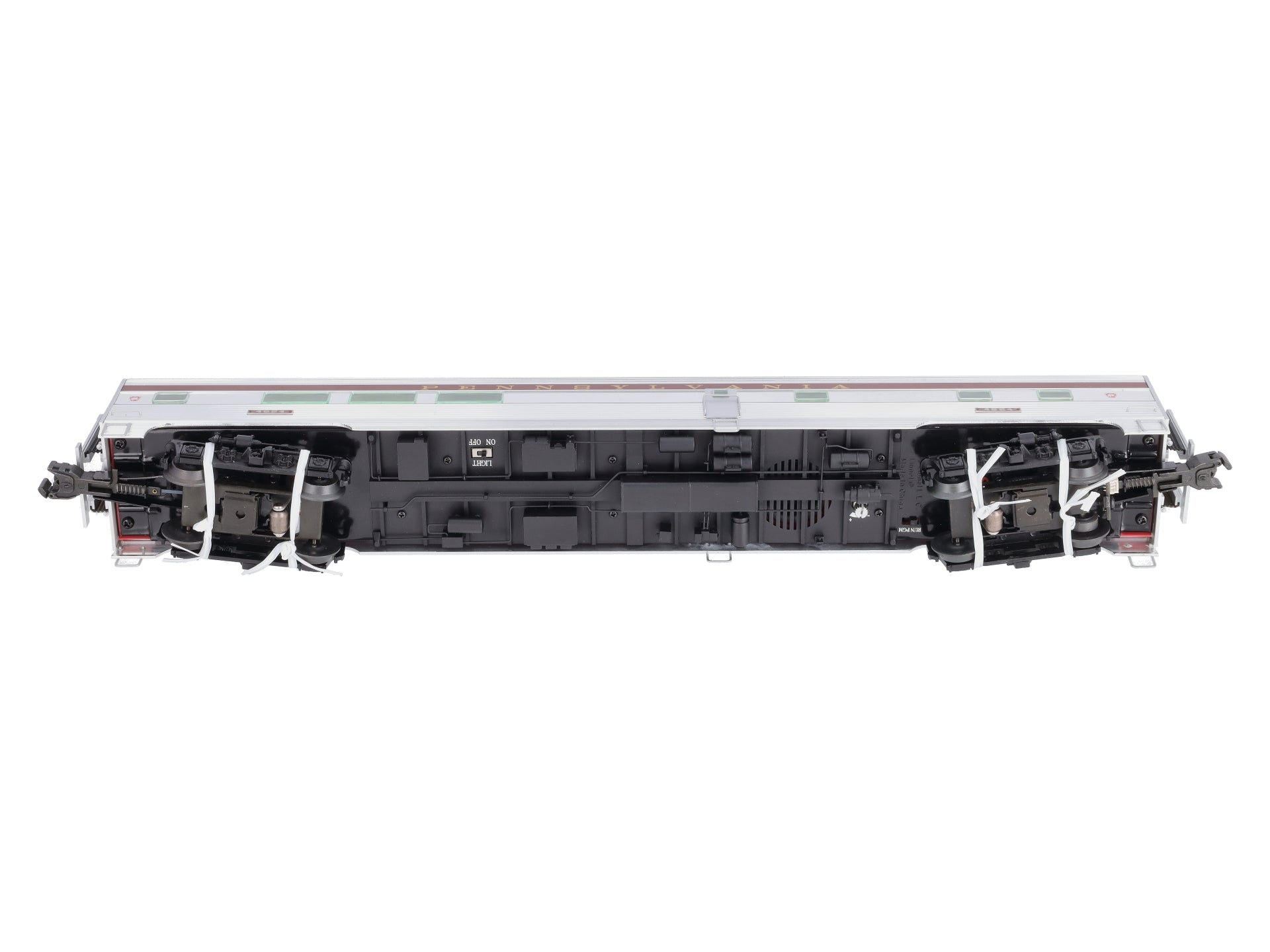 Lionel 6-25458 O Pennsylvania Aluminum Diner Passenger Car #4624 w/StationSounds