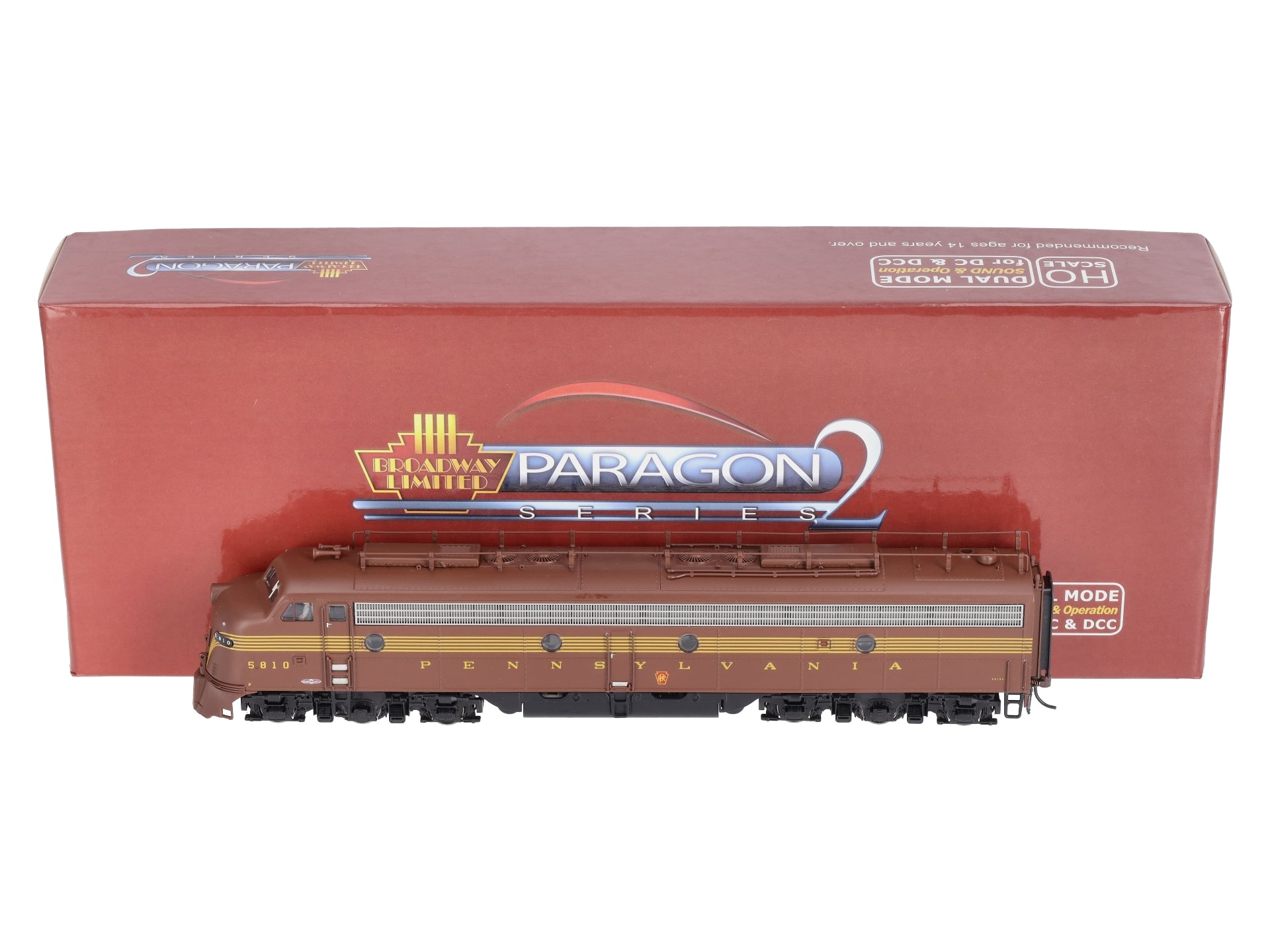 Broadway Limited 2361 HO Pennsylvania EMD E8A Diesel Locomotive w/Paragon2 #5810