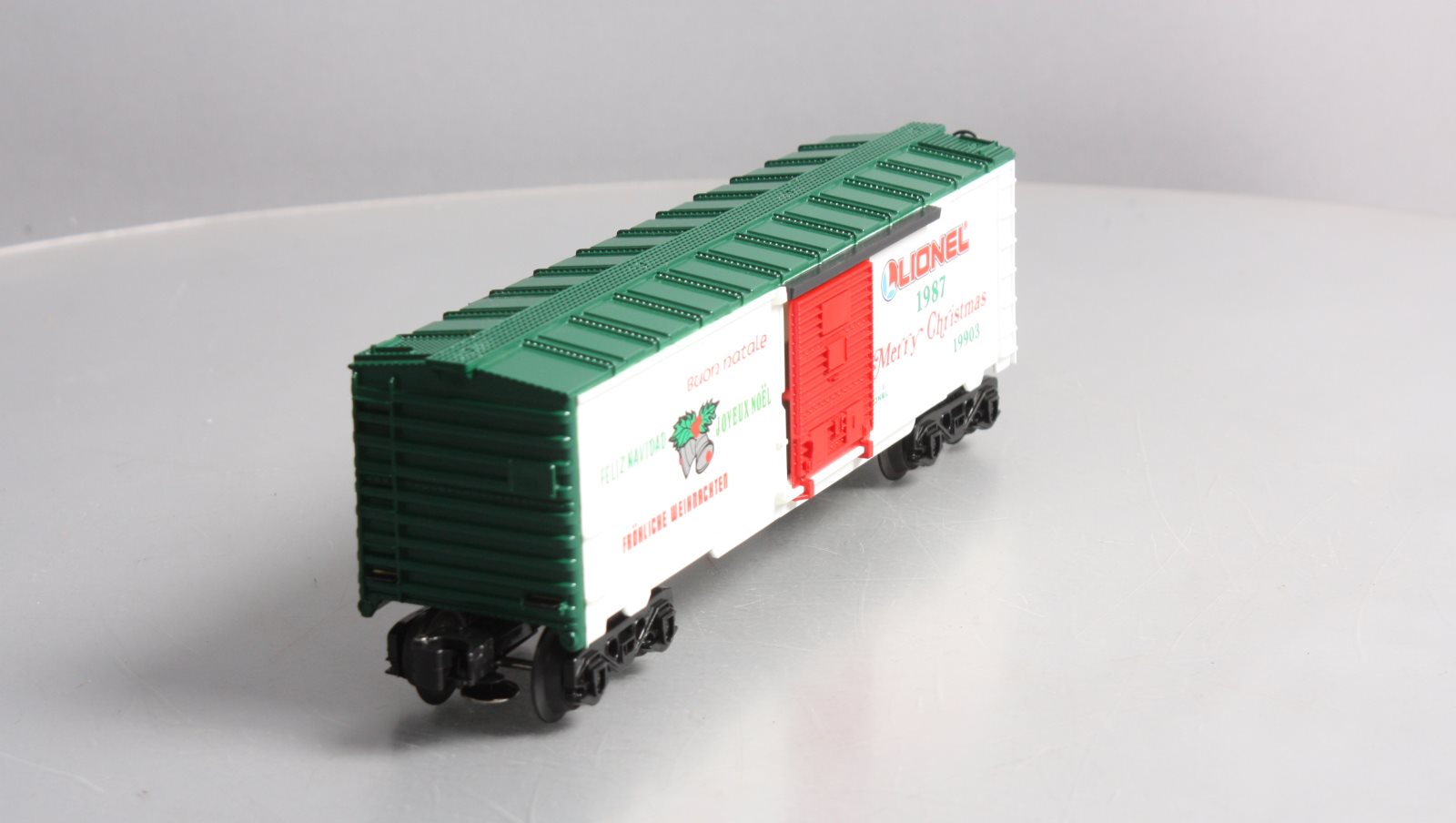 Lionel 6-19903 O Gauge Lionel Christmas Boxcar #1987 EX/Box
