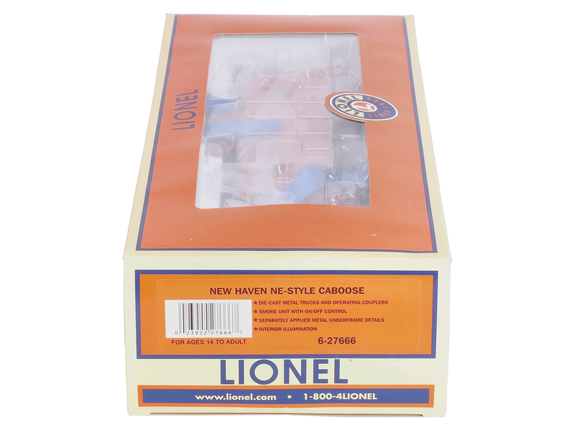 Lionel 6-27666 O Gauge New Haven Northeastern-Style Caboose #C-505