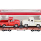 LGB 45590 G Scale Flatcar w/Pickup Trucks