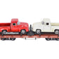 LGB 45590 G Scale Flatcar w/Pickup Trucks