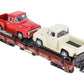 LGB 45590 G Scale Flatcar w/Pickup Trucks