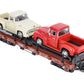 LGB 45590 G Scale Flatcar w/Pickup Trucks