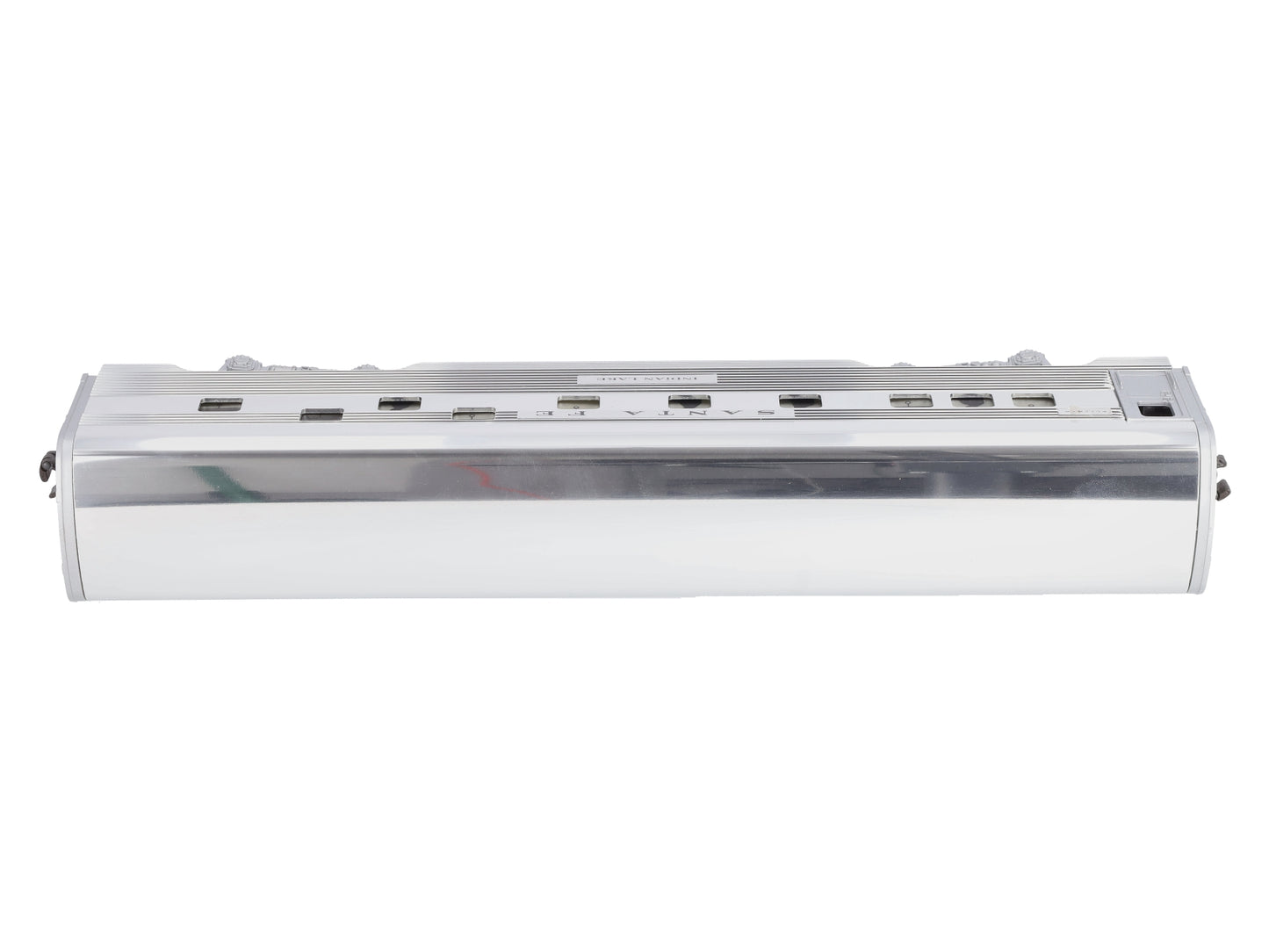 Lionel 6-19138 O Gauge Santa Fe "Indian Lake" Aluminum Duplex Roomette Car EX/Box
