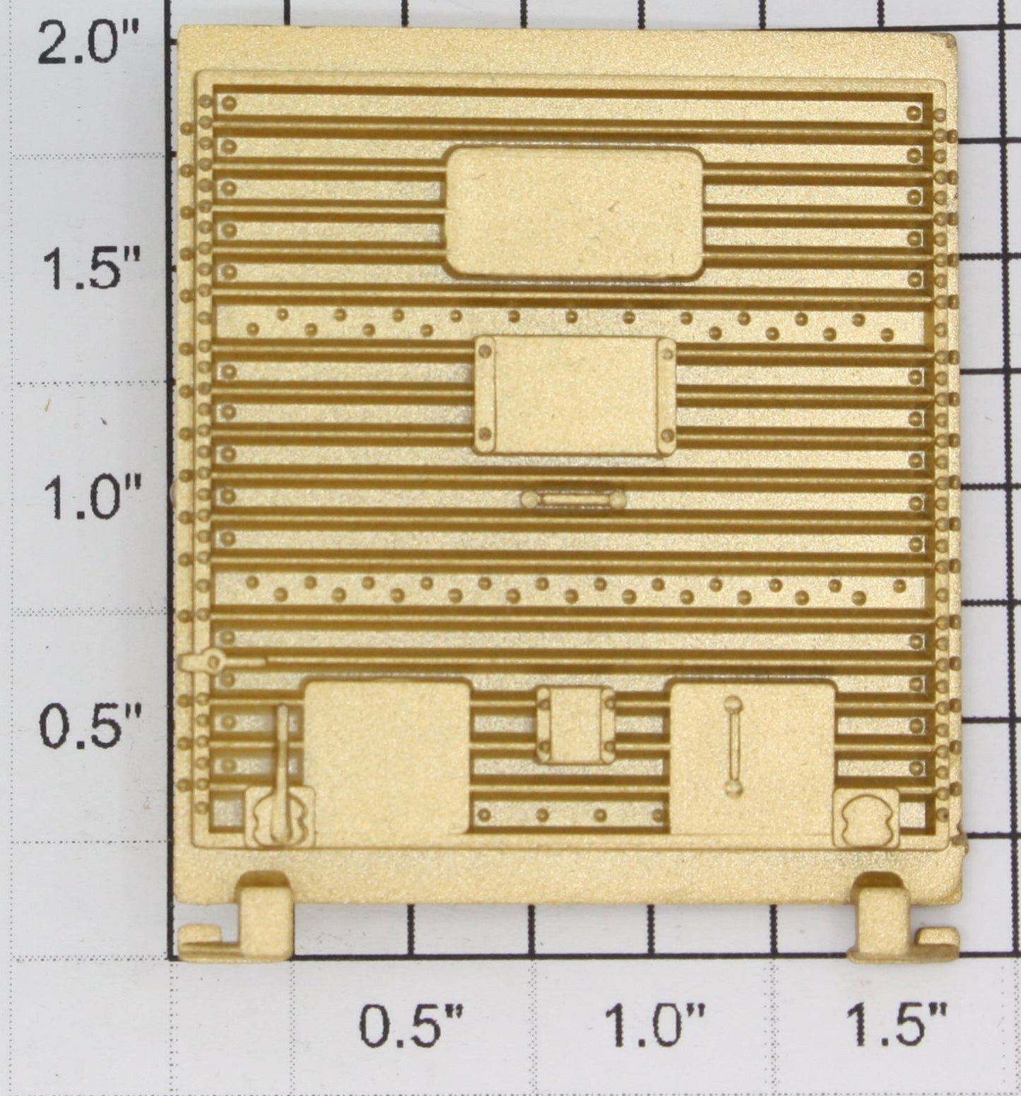 Lionel 6-7802 Gold Multi-Panel Door w Guides "Canada Dry" (Soda Pop Series)
