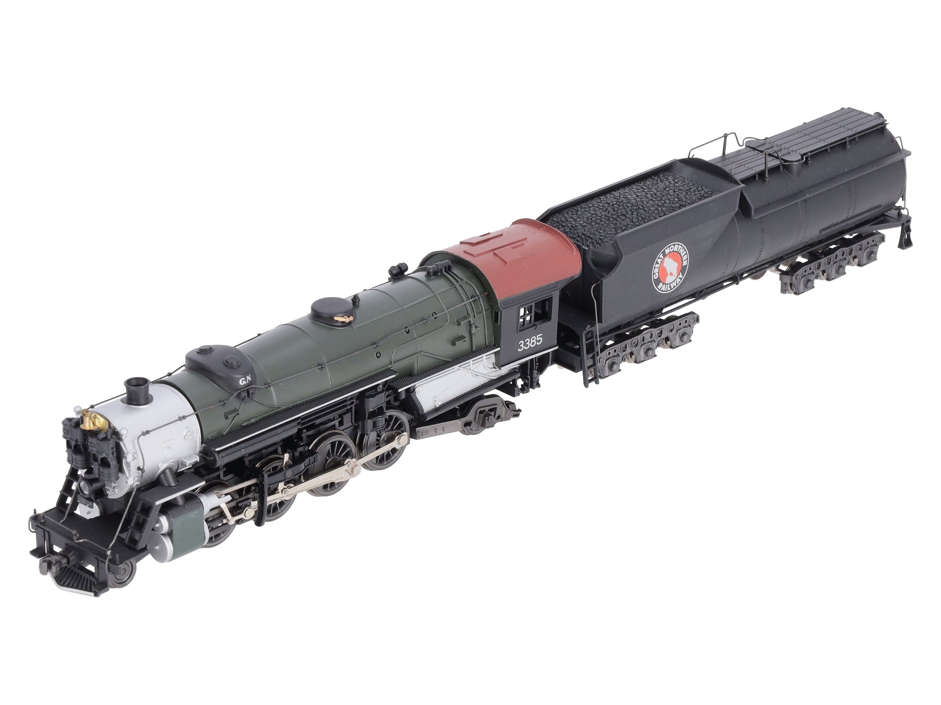 Rivarossi 5411 HO Great Northern 2-8-2 Mikado Steam Locomotive and Tender #3385 LN/Box