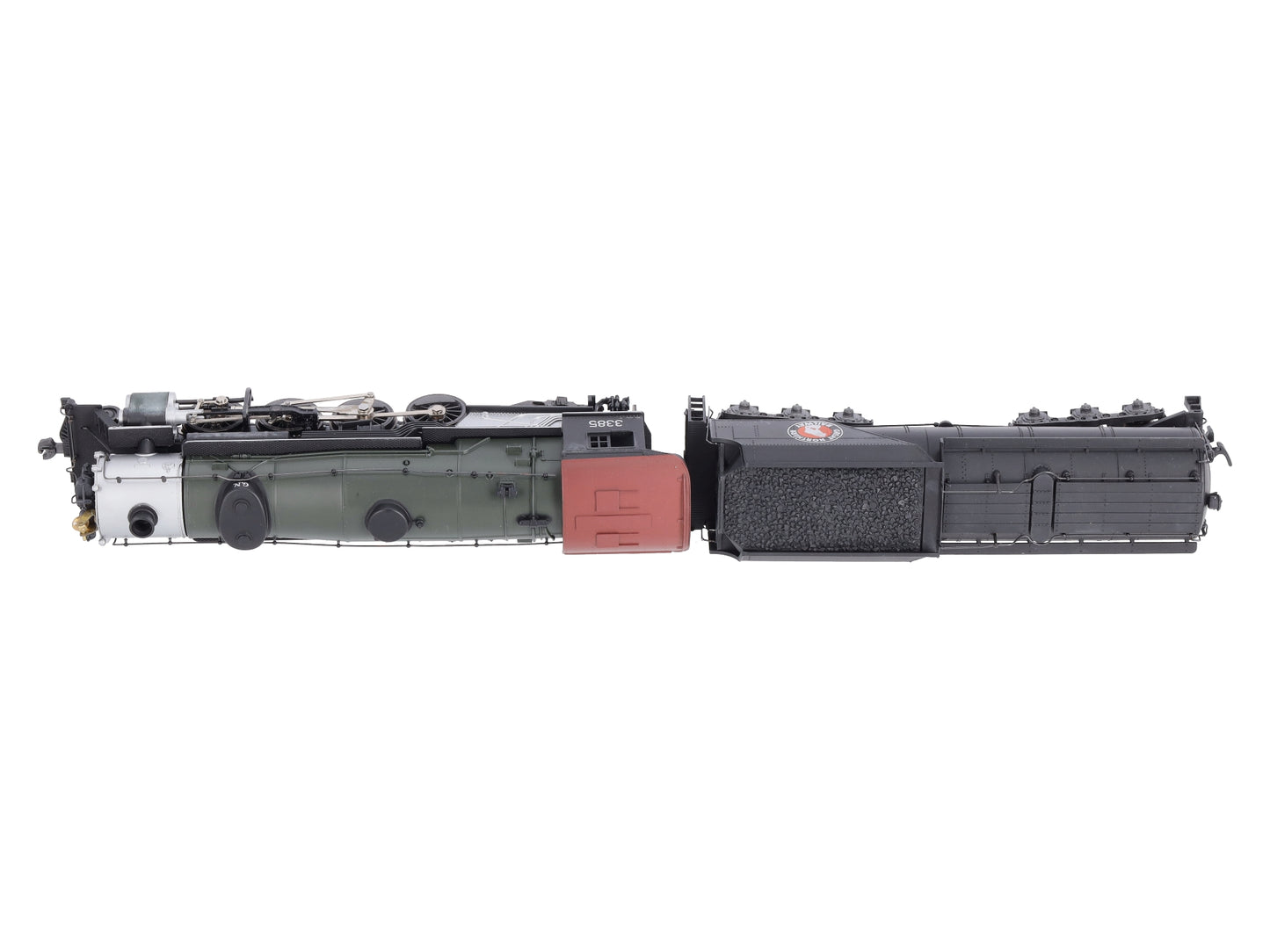 Rivarossi 5411 HO Great Northern 2-8-2 Mikado Steam Locomotive and Tender #3385 LN/Box