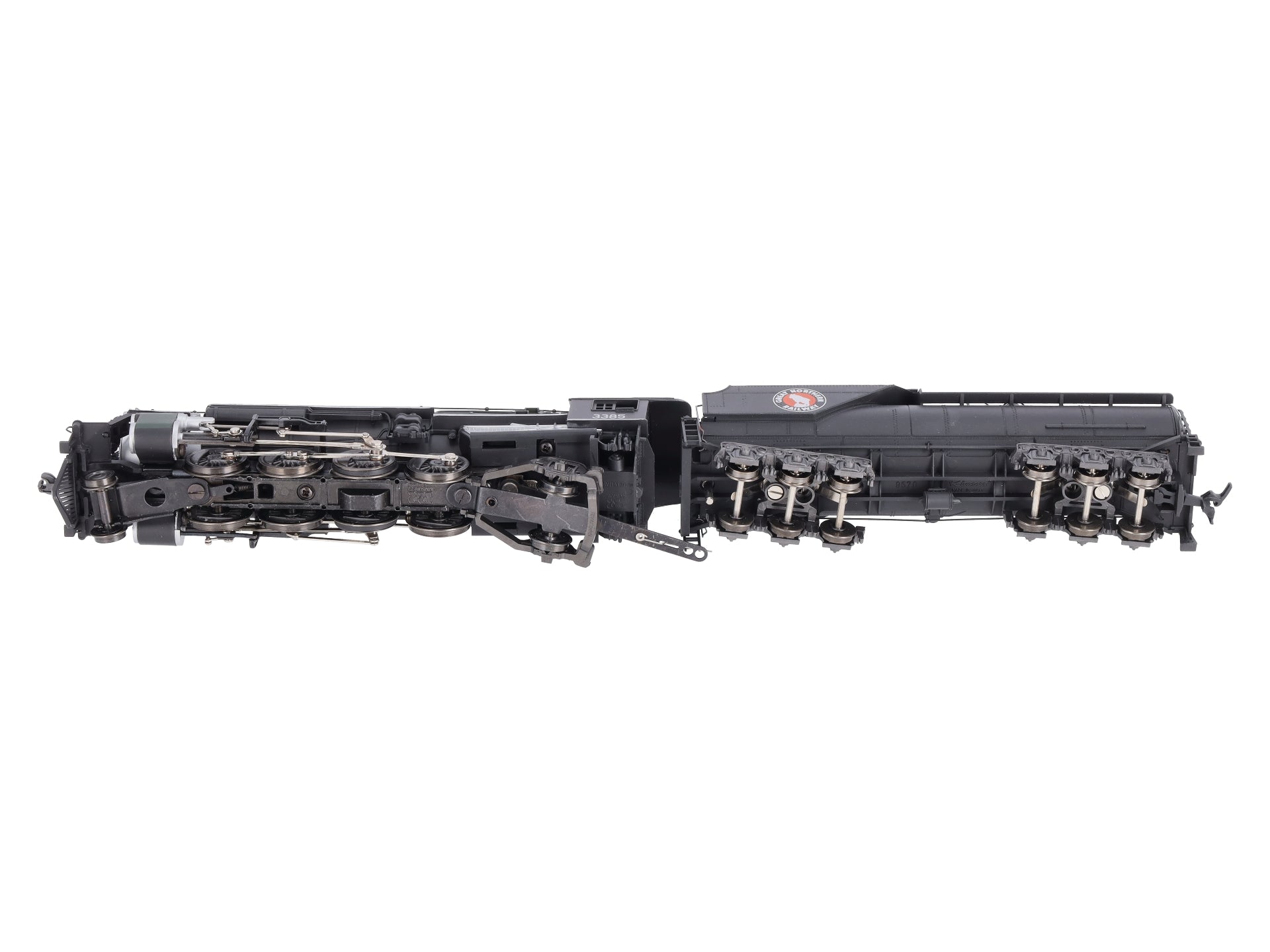 Rivarossi 5411 HO Great Northern 2-8-2 Mikado Steam Locomotive and Tender #3385 LN/Box