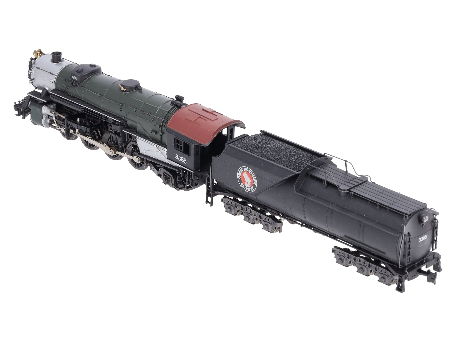 Rivarossi 5411 HO Great Northern 2-8-2 Mikado Steam Locomotive and Tender #3385 LN/Box