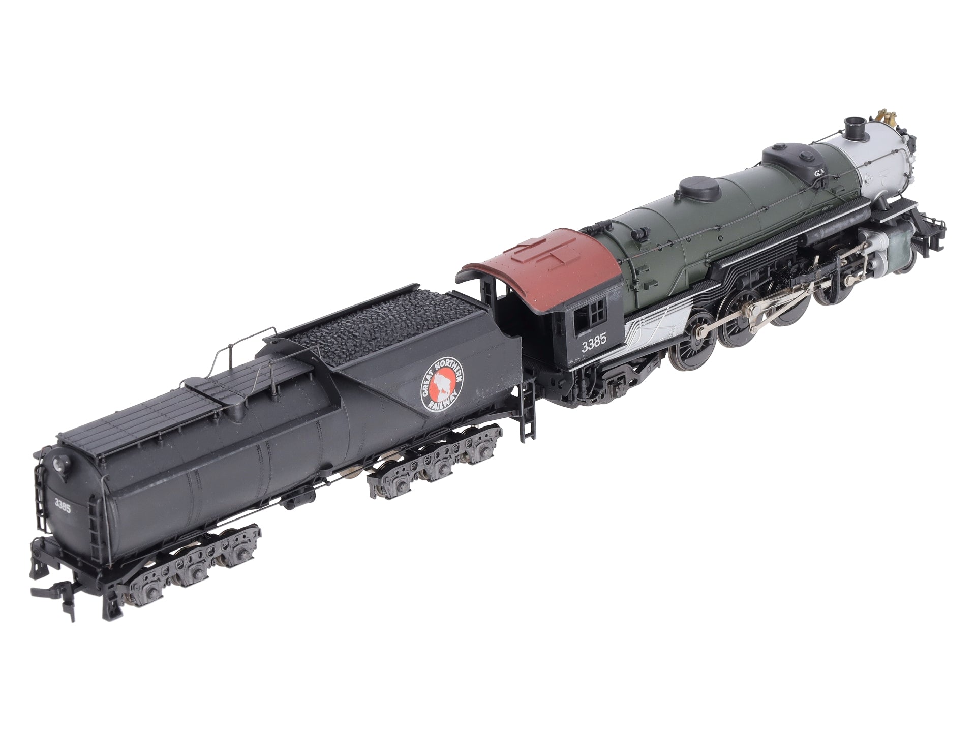 Rivarossi 5411 HO Great Northern 2-8-2 Mikado Steam Locomotive and Tender #3385 LN/Box