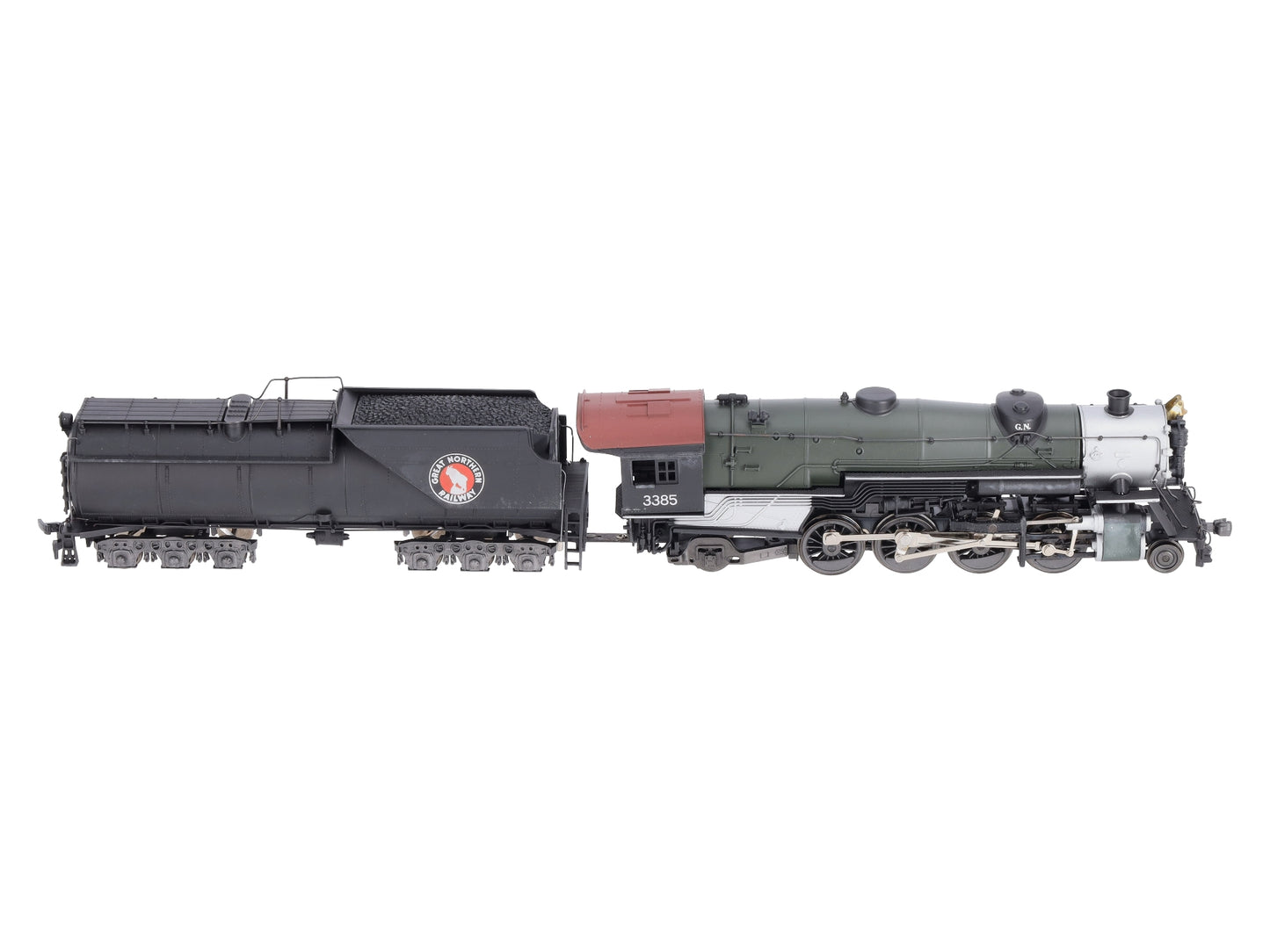Rivarossi 5411 HO Great Northern 2-8-2 Mikado Steam Locomotive and Tender #3385 LN/Box