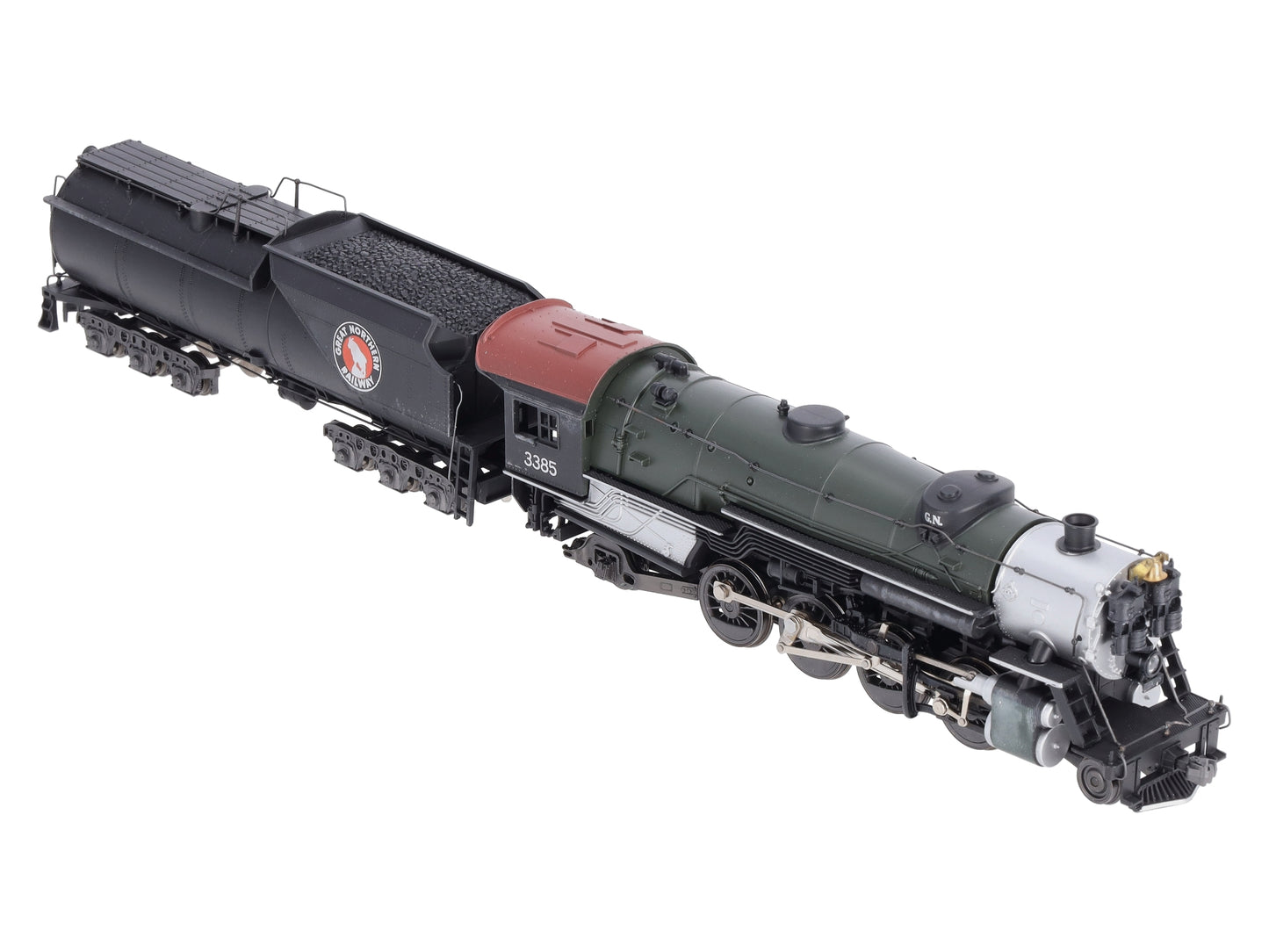 Rivarossi 5411 HO Great Northern 2-8-2 Mikado Steam Locomotive and Tender #3385 LN/Box