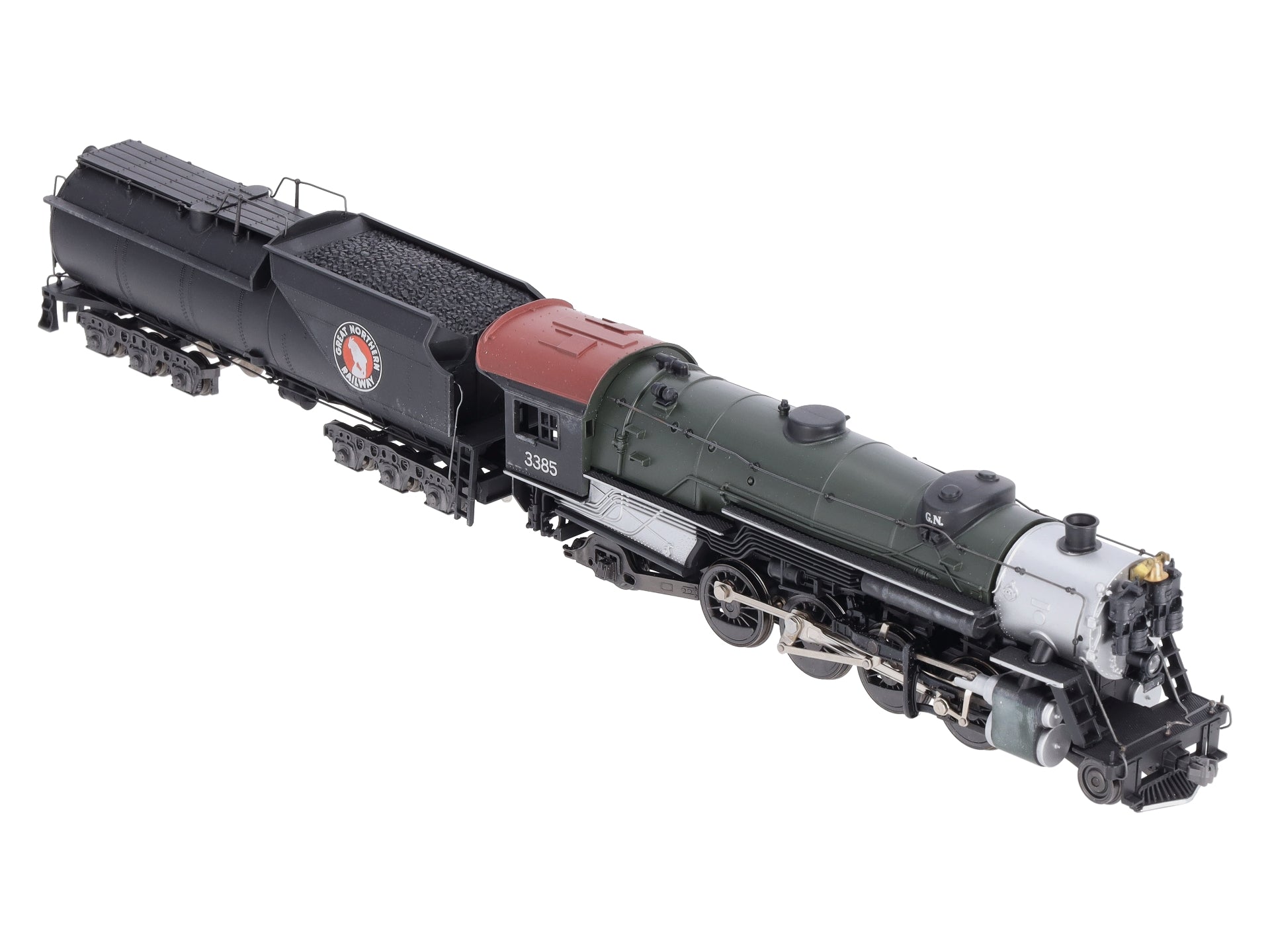 Rivarossi 5411 HO Great Northern 2-8-2 Mikado Steam Locomotive and Tender #3385 LN/Box