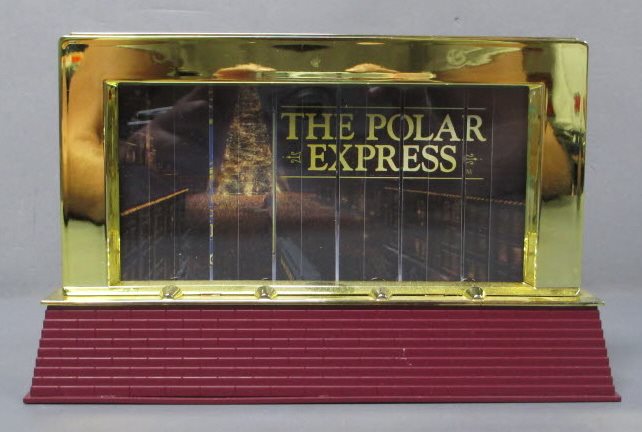Lionel 6-81116 O Scale Animated 10th Anniversary Polar Express Billboard LN/Box
