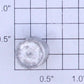 Lionel 455-23 O Gauge Aluminum Oil Drum with End Ridges