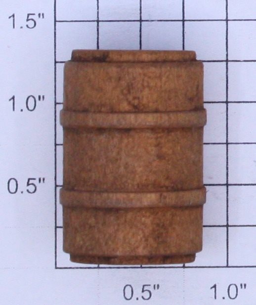 Lionel 362-878 Stained Wooden Barrel