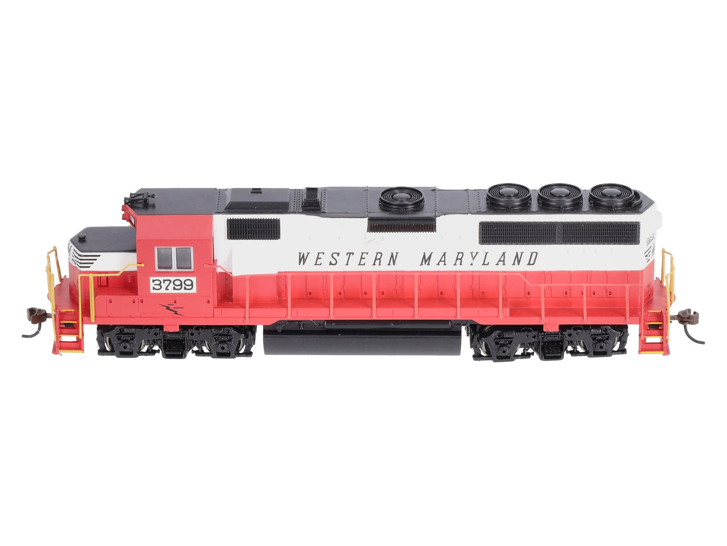 Bachmann 63508 HO Western Maryland EMD GP40 Locomotive #3799