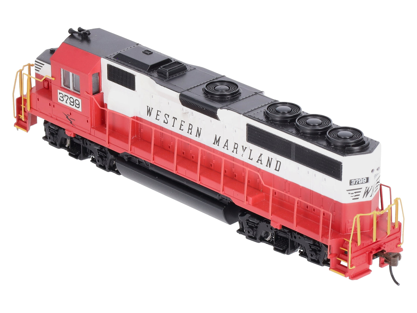 Bachmann 63508 HO Western Maryland EMD GP40 Locomotive #3799