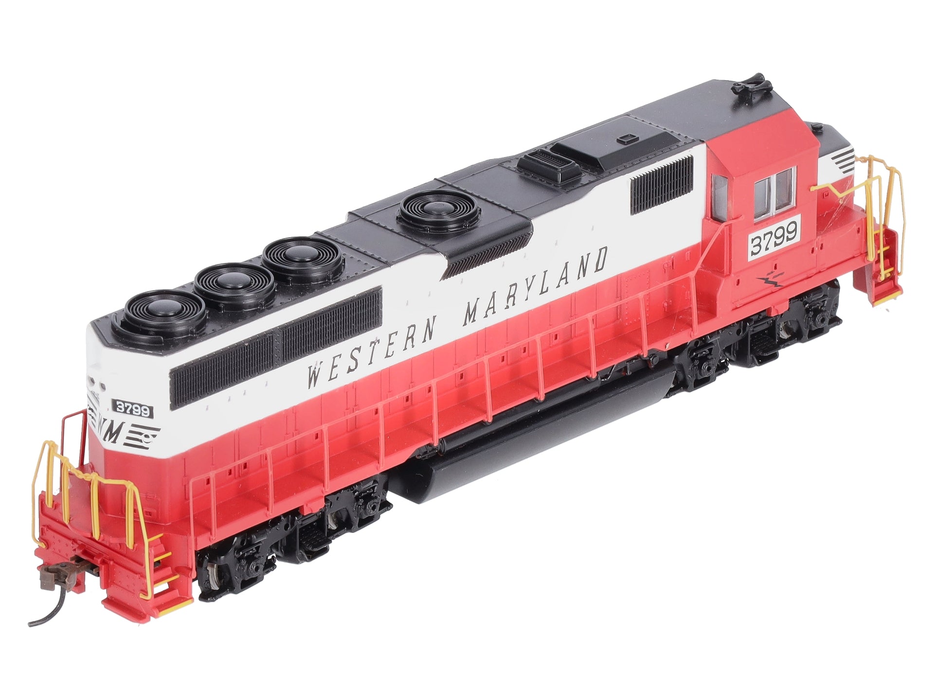 Bachmann 63508 HO Western Maryland EMD GP40 Locomotive #3799