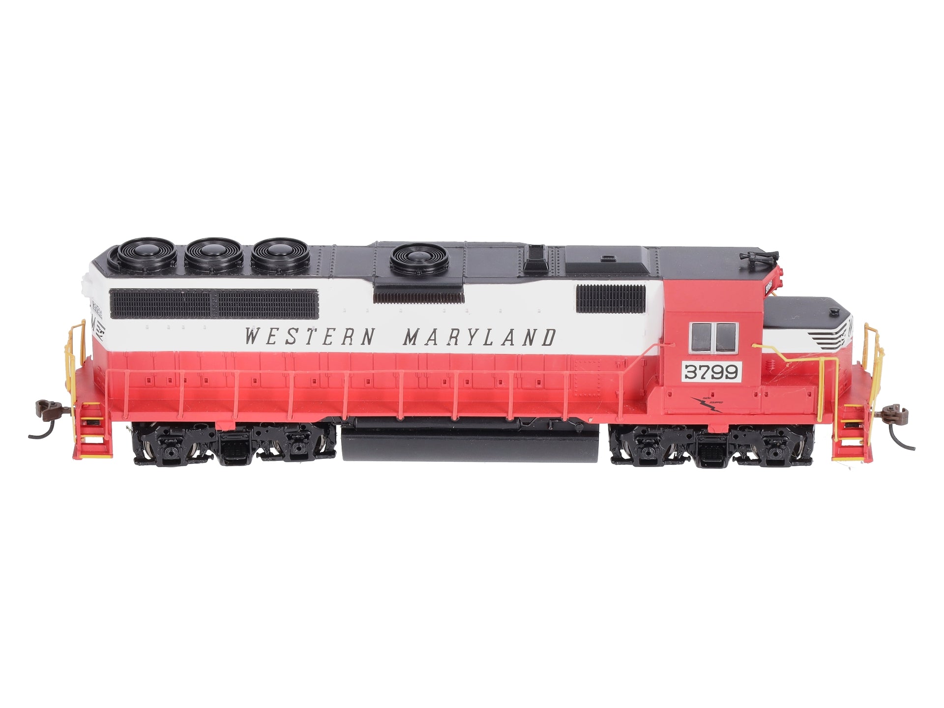 Bachmann 63508 HO Western Maryland EMD GP40 Locomotive #3799