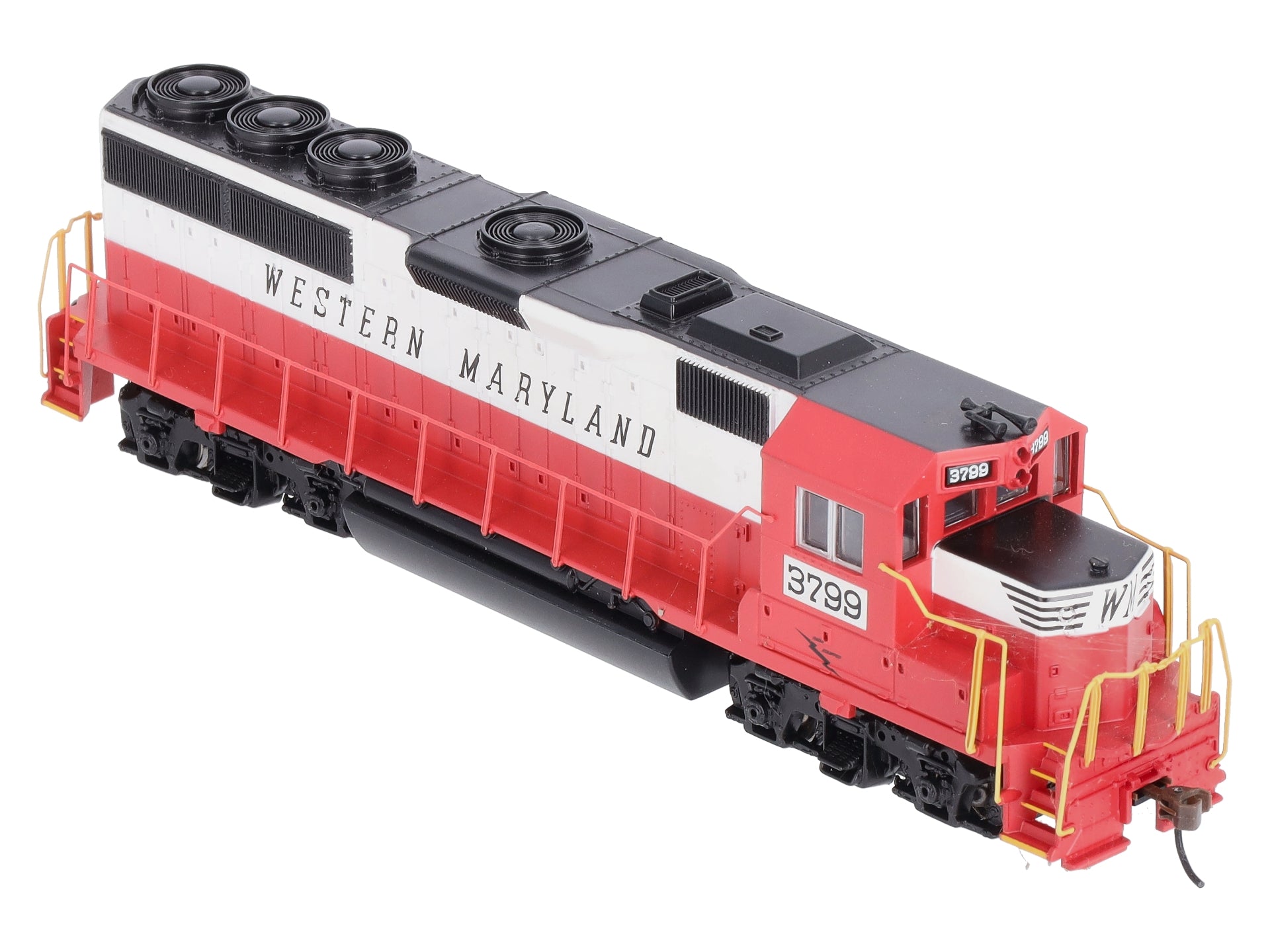 Bachmann 63508 HO Western Maryland EMD GP40 Locomotive #3799