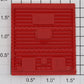 Lionel 6464-250 Red Multi-Panel Door "Western Pacific" (Type I, and II)