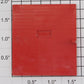 Lionel 6464-250 Red Multi-Panel Door "Western Pacific" (Type I, and II)