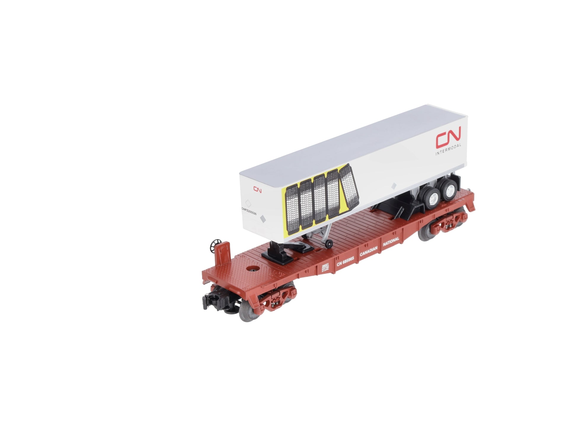 Lionel 6-26021 Canadian National Flatcar w/Trailer LN/Box