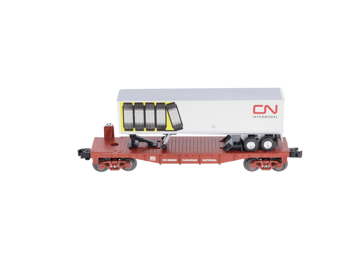 Lionel 6-26021 Canadian National Flatcar w/Trailer LN/Box