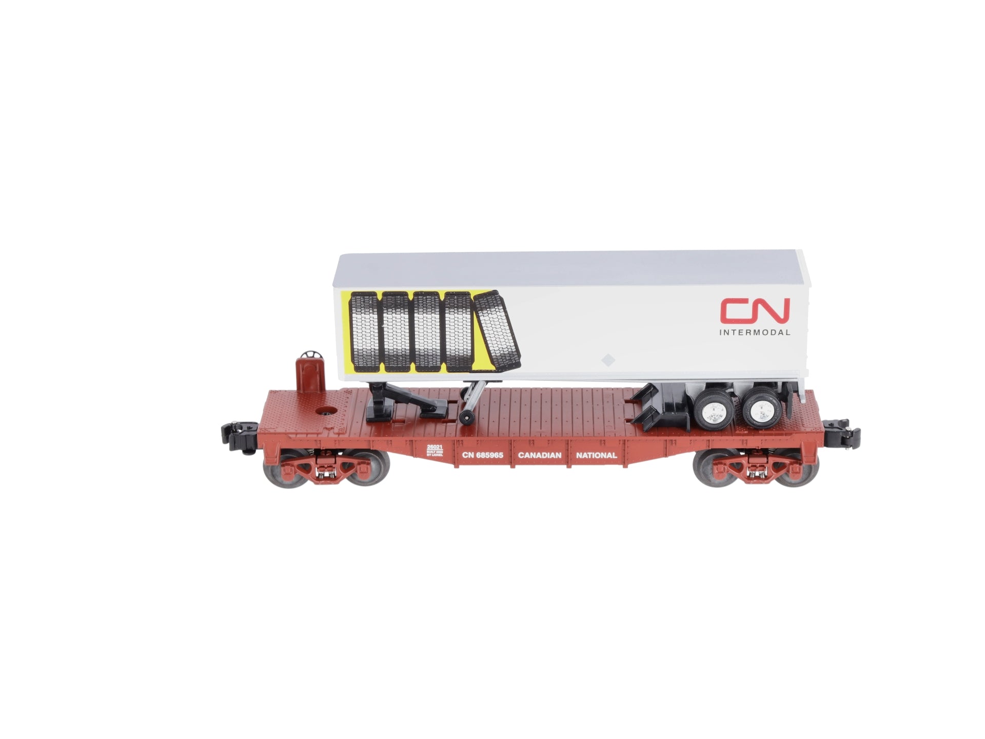 Lionel 6-26021 Canadian National Flatcar w/Trailer LN/Box