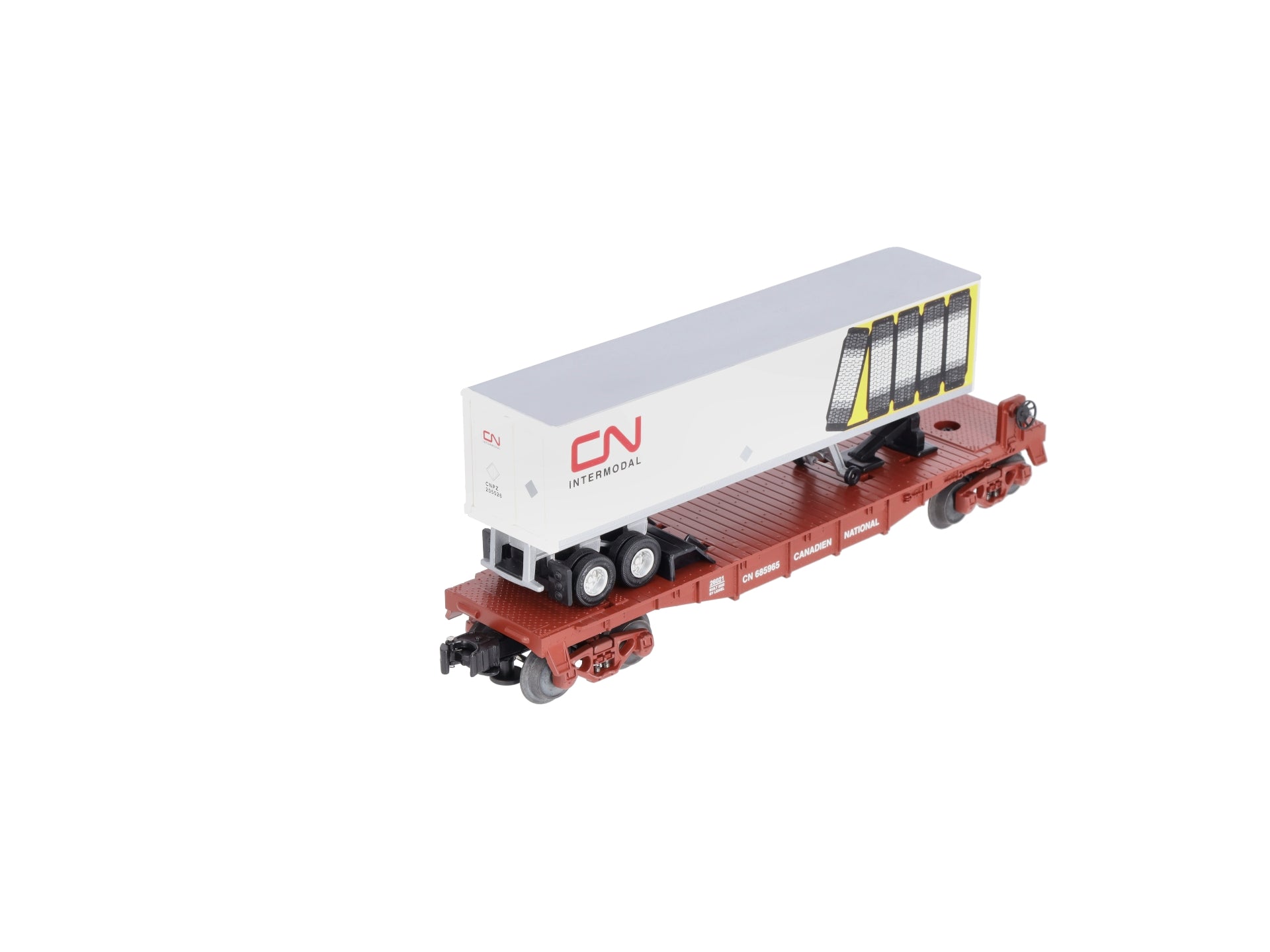 Lionel 6-26021 Canadian National Flatcar w/Trailer LN/Box