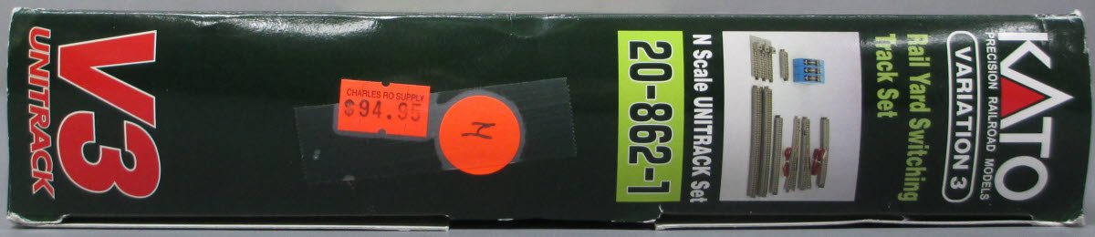 Kato 20-862-1 N V3 Rail Yard Switching Set NIB