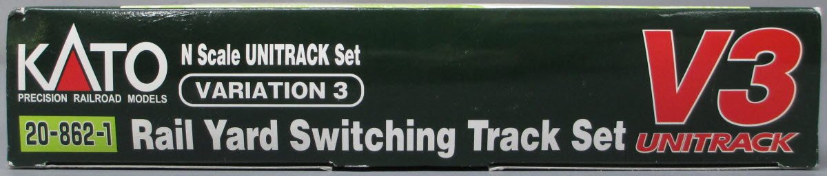 Kato 20-862-1 N V3 Rail Yard Switching Set NIB