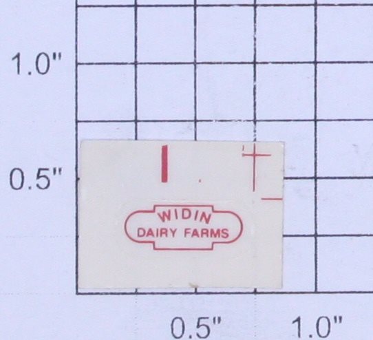 Lionel 9802-10 O Gauge Milk Can Decal 