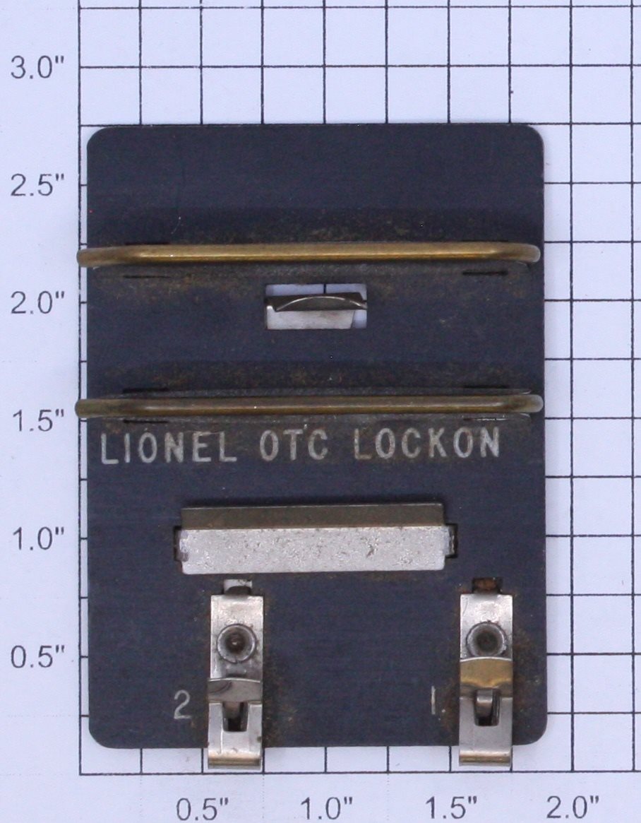 Lionel OTC O Gauge Operating Car Track Power Lockon with Rail Clips