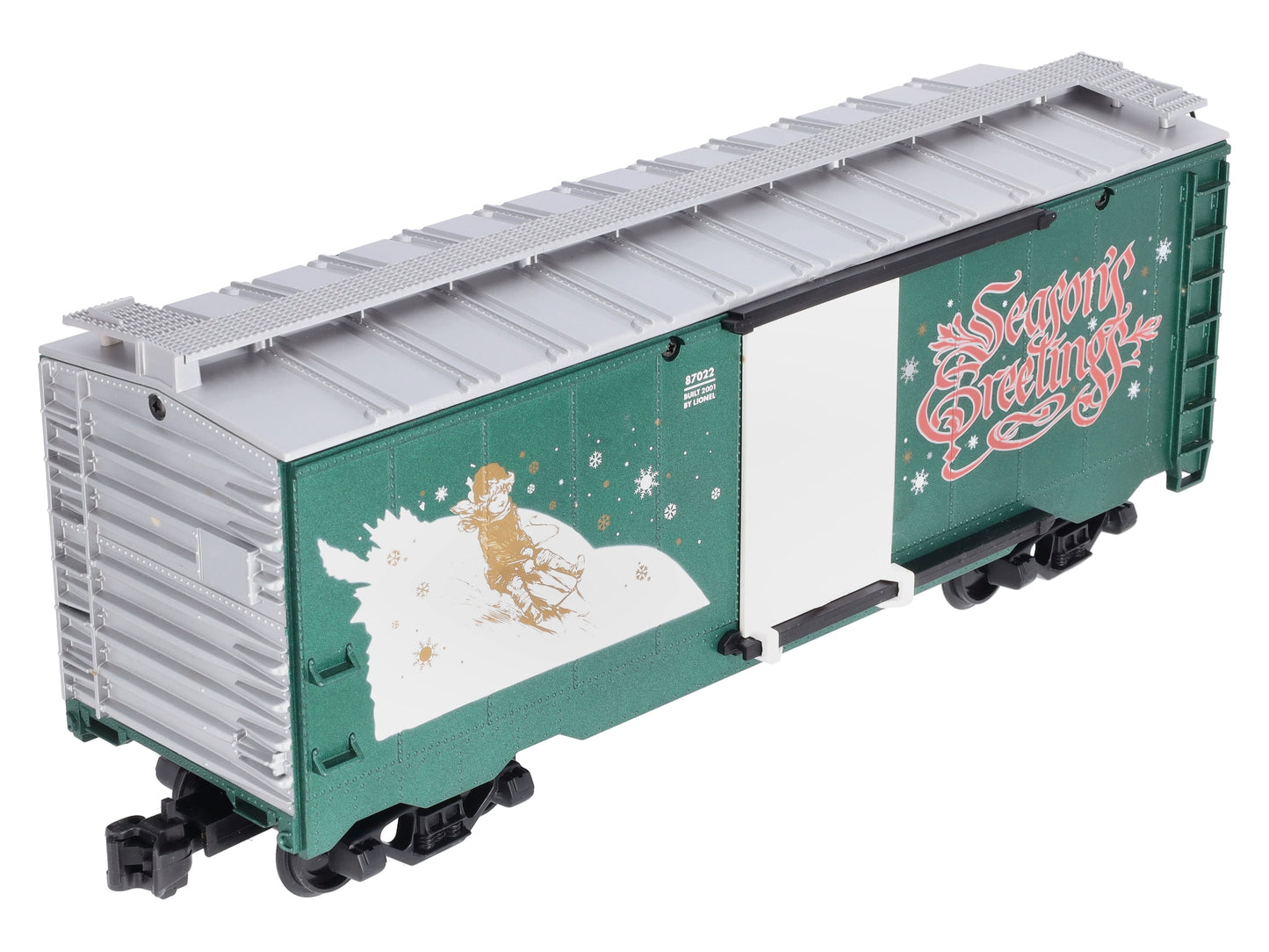 Lionel 8-87022 G Scale Christmas Boxcar
