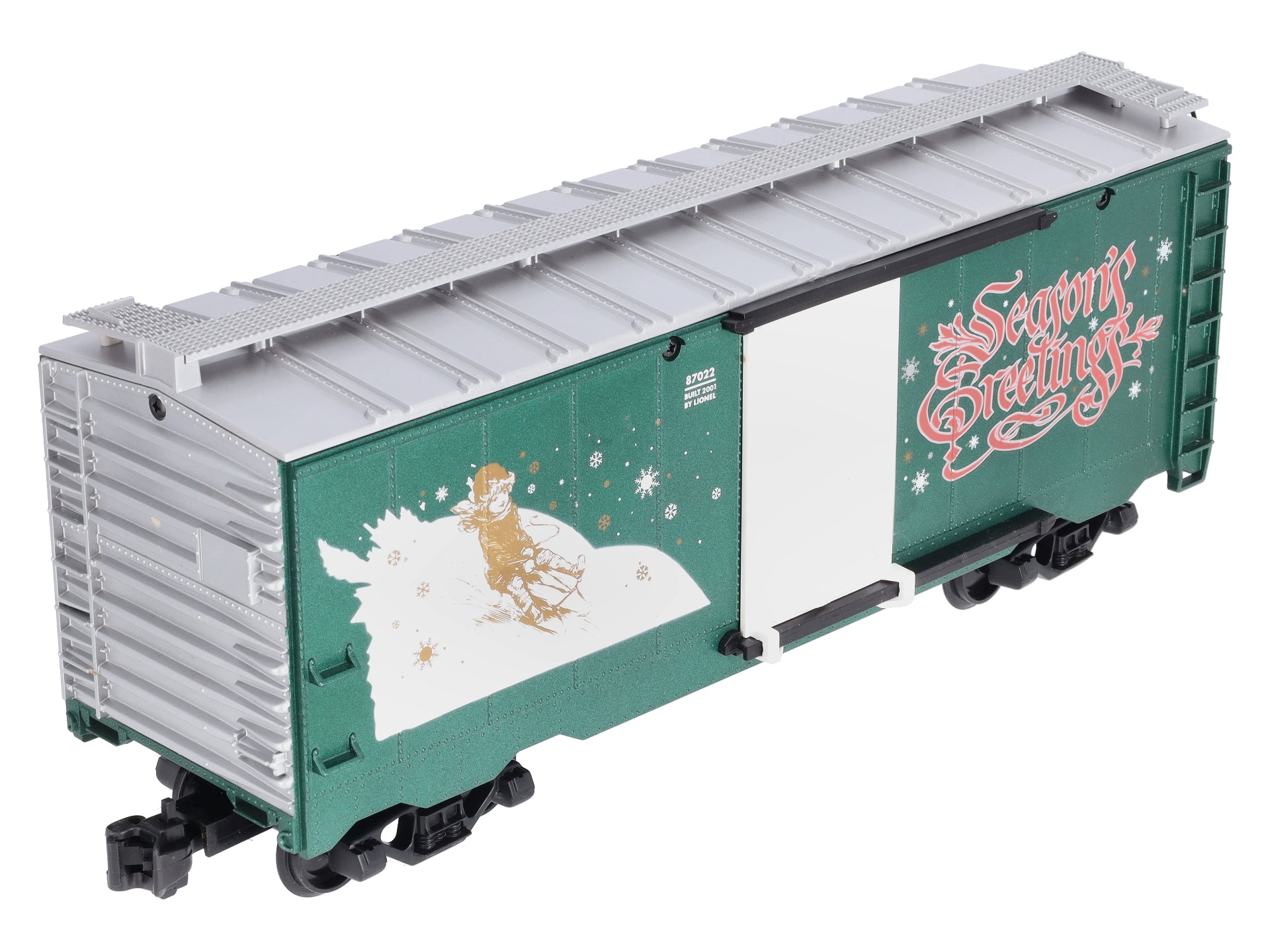 Lionel 8-87022 G Scale Christmas Boxcar
